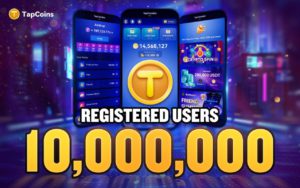 TapCoins Capai 10 Juta Pengguna dan Luncurkan Fitur Klaim Token $TAP!