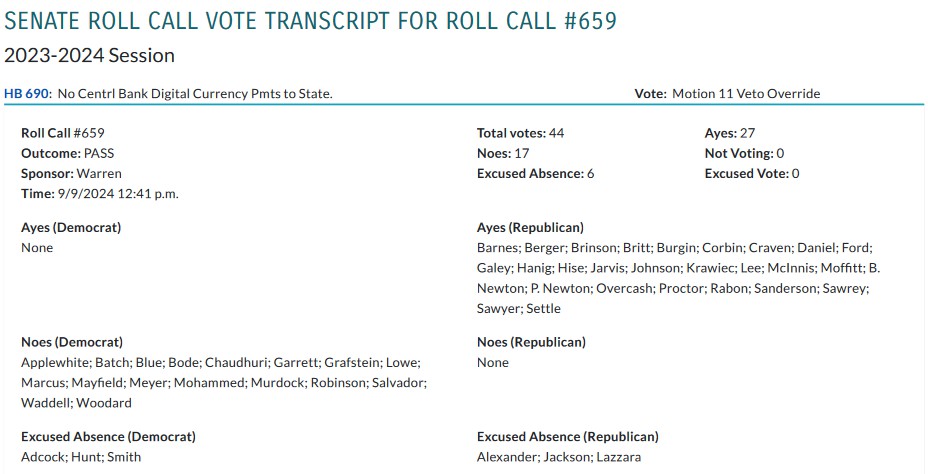 north carlina bill veto