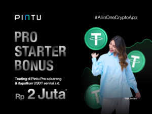 Beli Crypto Pertamamu di Pintu Pro dan Menangkan Hadiah up to Rp2.000.000 USDT