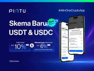 Pintu Luncurkan Sistem Tiering Bunga Baru untuk USDT dan USDC di Flexi Earn