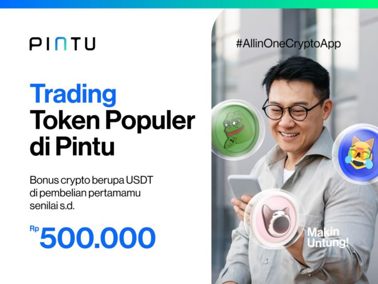 Nikmati Cashback Up to Rp500.000, Beli POPCAT, PEPE, NEIRO, dan Lainnya Hanya di Pintu!