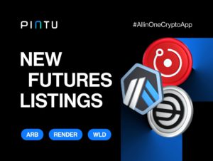 Pintu Pro Futures Listing Token Baru: WLD, ARB, dan RENDER, Leverage 25x!