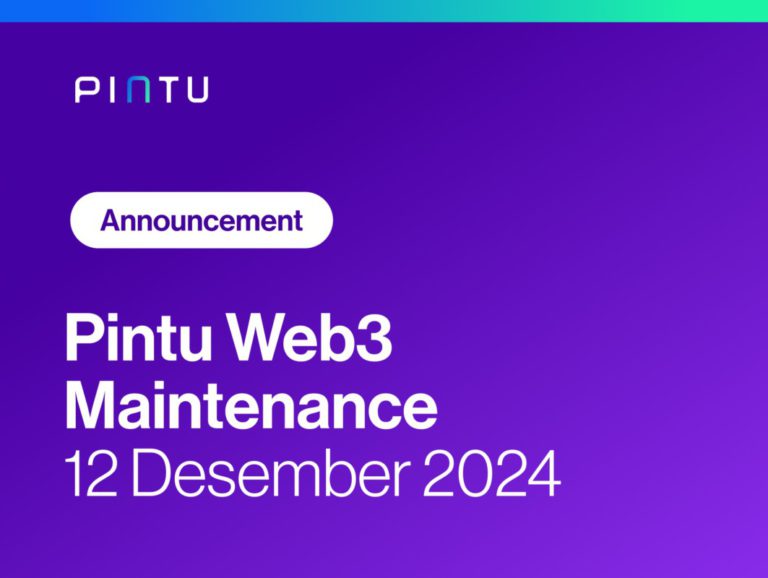 Pengumuman: Pintu Web3 Maintenance 12 Desember 2024