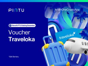 [Promo Traveloka] Staking PTU, Dapatkan Gratis Voucher Traveloka Desember 2024