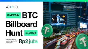 Pintu Billboard Challenge: Ikuti Giveaway Pintu dan Menangkan USDT Senilai Rp200.000!