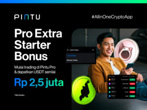 Beli Crypto Pertamamu di Pintu Pro, Dapatkan Hadiah Rp2.500.000 USDT!