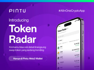 Fitur Baru di Pintu Web3: Temukan Token Populer dan Swap dengan Mudah di Token Radar!