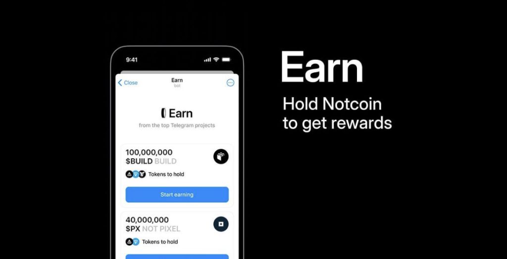 notcoin launchpool earn telegram