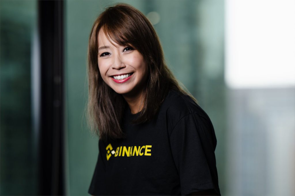 catherine chen head of vip binance