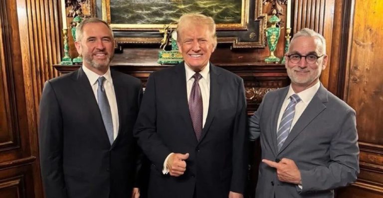 CEO Ripple Bertemu dengan Presiden Trump, Apa yang Dibahas?