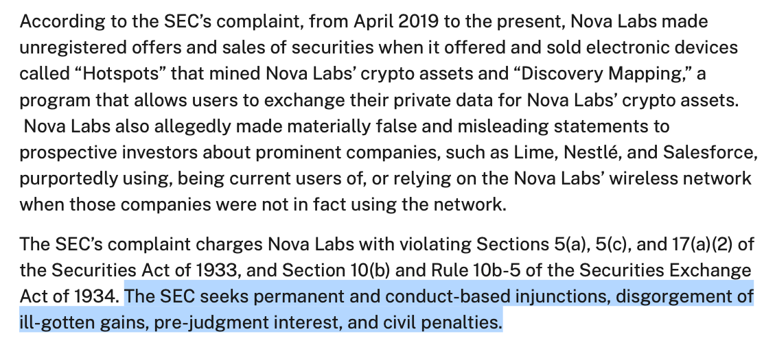 sec nova labs