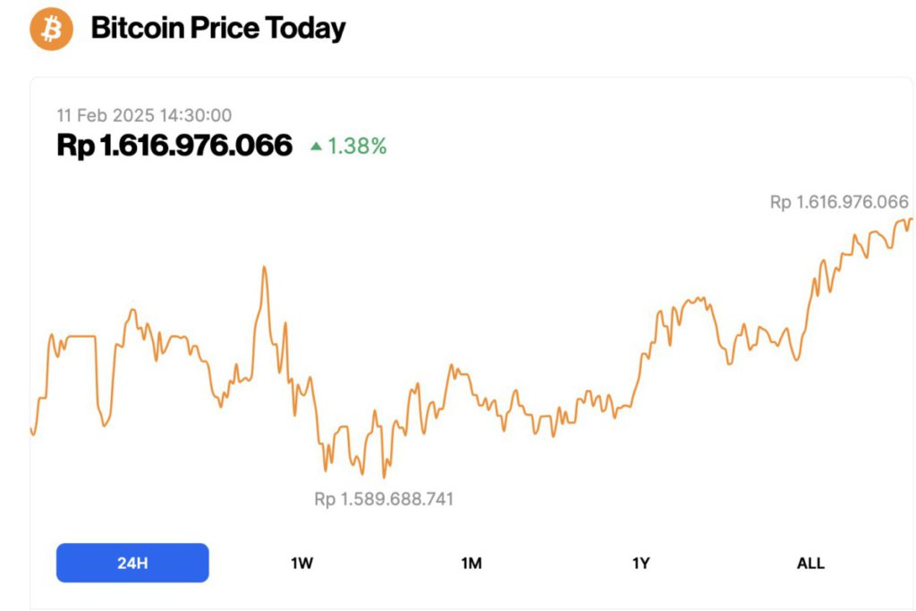 harga bitcoin 11 februari