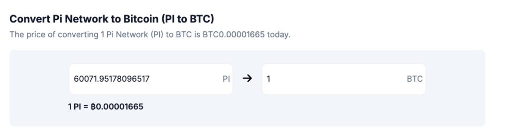pi to btc