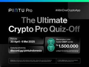 Siap Jadi Jawara Crypto? Ikuti The Ultimate Pro Quiz-Off & Menangkan Total Hadiah Rp1.500.000 USDT!