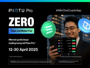 0% Maker dan Taker Fees untuk Pengguna Pintu Pro
