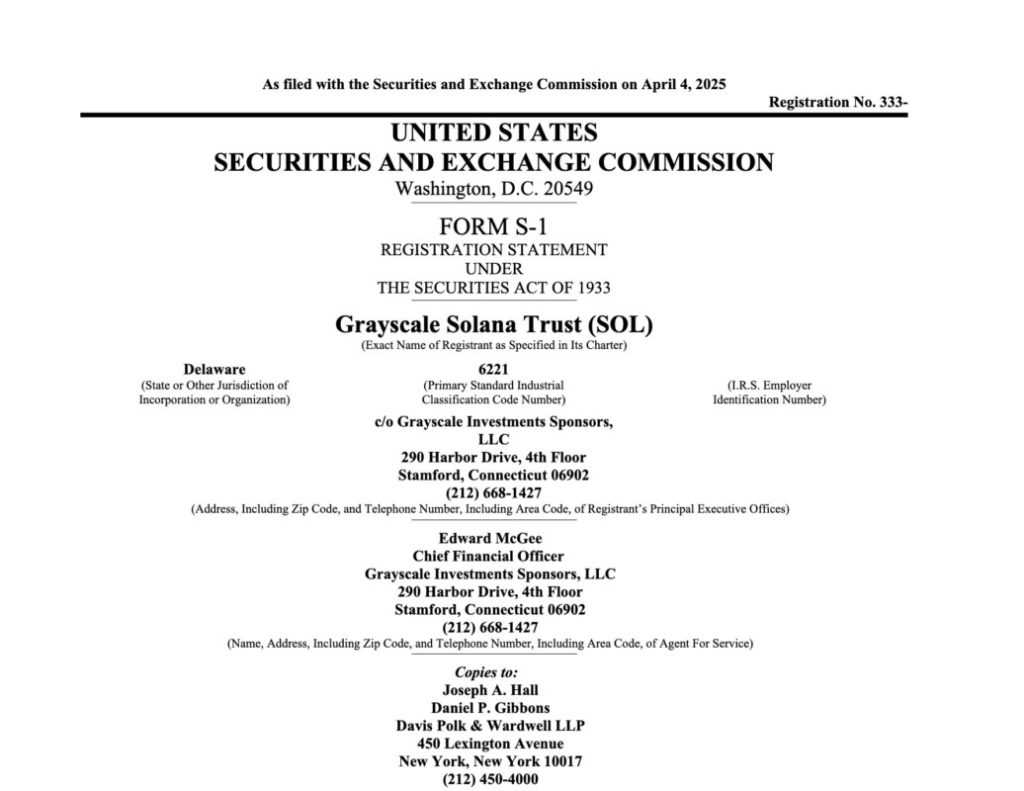 grayscale submits solana etf to sec