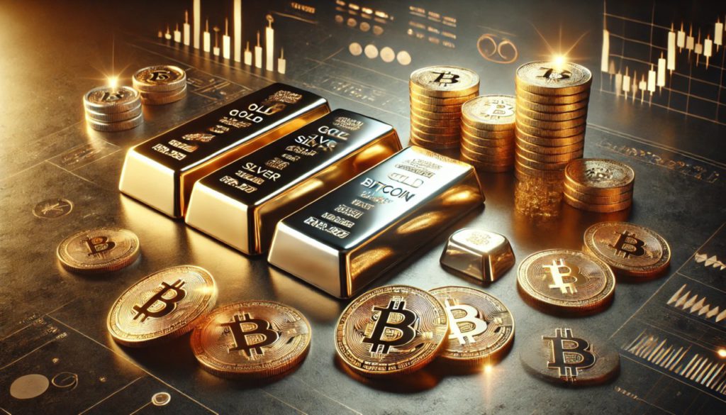 investasi emas perak bitcoin