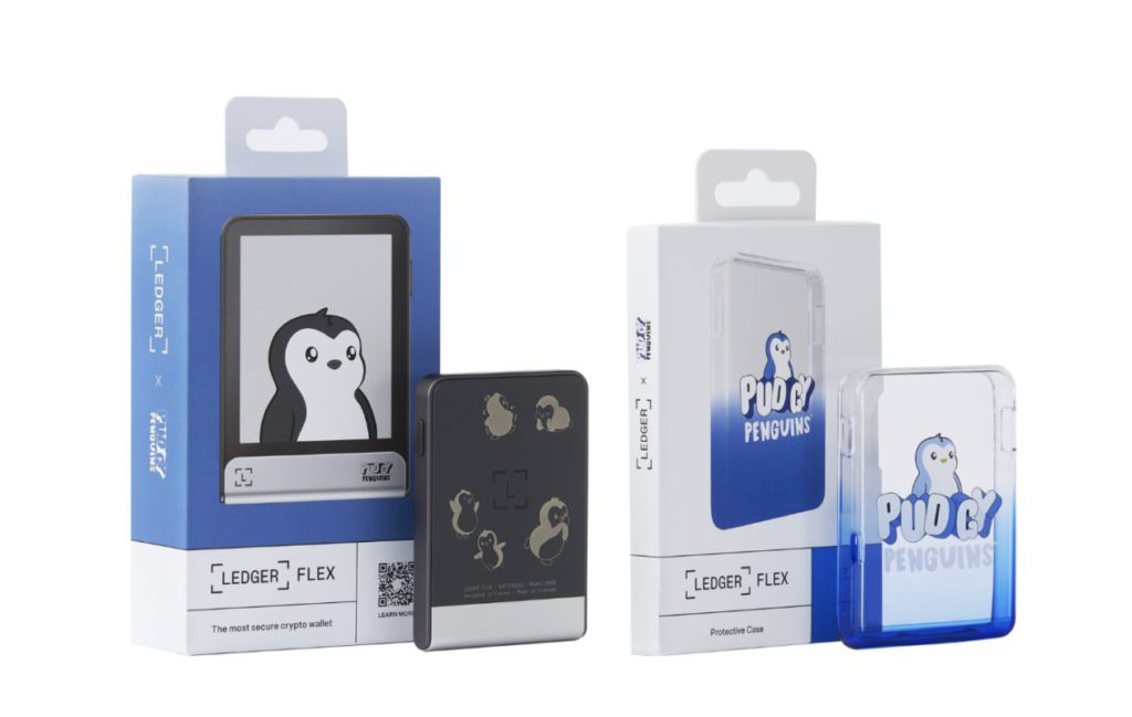 ledger and pudgy penguins collaboration