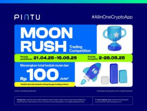 Ikuti Pintu Trading Competition 2025 dan Bagikan Momen Trading via Fitur ‘Share’ di Aplikasi PINTU!