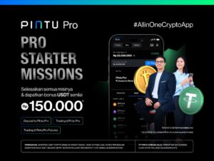Promo Trading Pintu Pro Mei 2025: Bonus USDT hingga Rp150.000 untuk Kamu yang Aktif!