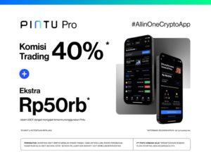 Referral Double Reward: Sebar Kode Referral Pintu Kamu, Raih Komisi Extra 2x Lipat dan USDT Rp50.000!