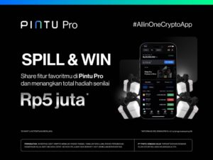 Spill & Win: Share Fitur Favoritmu di Pintu Pro, Menangkan Total Hadiah Rp5 Juta dalam Bentuk USDT!