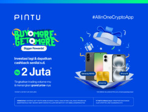 Promo Trading Pintu Mei 2025: Raih Cashback hingga Rp2 Juta + Grand Prize iPhone 16!