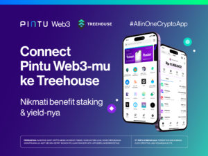 Staking Berbagai Token dengan Mudah, Connect Pintu Web3-mu ke Treehouse Sekarang!