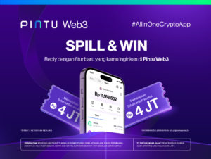 Spill & Win: Reply Fitur yang Diinginkan di Pintu Web3, Dapatkan Reward Senilai Total Rp4 Juta dalam SOL!