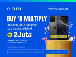 Promo Cashback dan Grand Prize untuk Trader Aktif di Pintu: Raih Hadiah Hingga Rp15 Juta