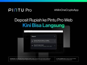 Kini Deposit & Withdraw IDR Bisa Lewat Pintu Pro Web – Mudah dan Cepat