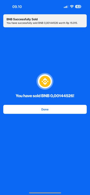 jual bnb di pintu berhasil