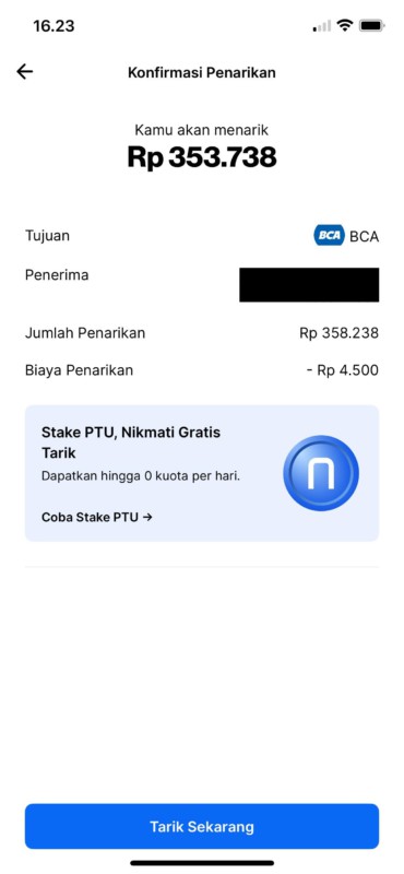 cara mencairkan xrp ke rekening