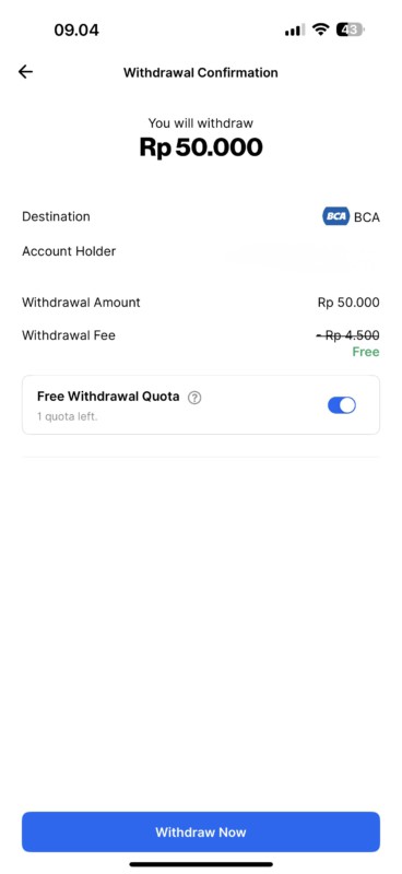 withdrawal usdt di pintu