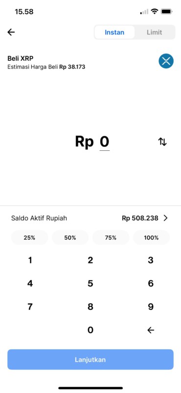 cara beli xrp pemula