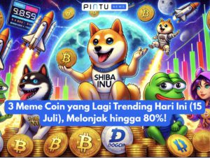 3 Meme Coin yang Lagi Trending Hari Ini (15 Juli), Melonjak hingga 80%!