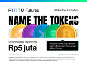 Giveaway Pintu Futures: Menangkan Hadiah Rp5 Juta USDT di X!