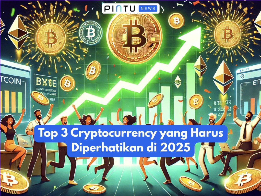 Gambar Top 3 Cryptocurrency yang Harus Diperhatikan di 2025
