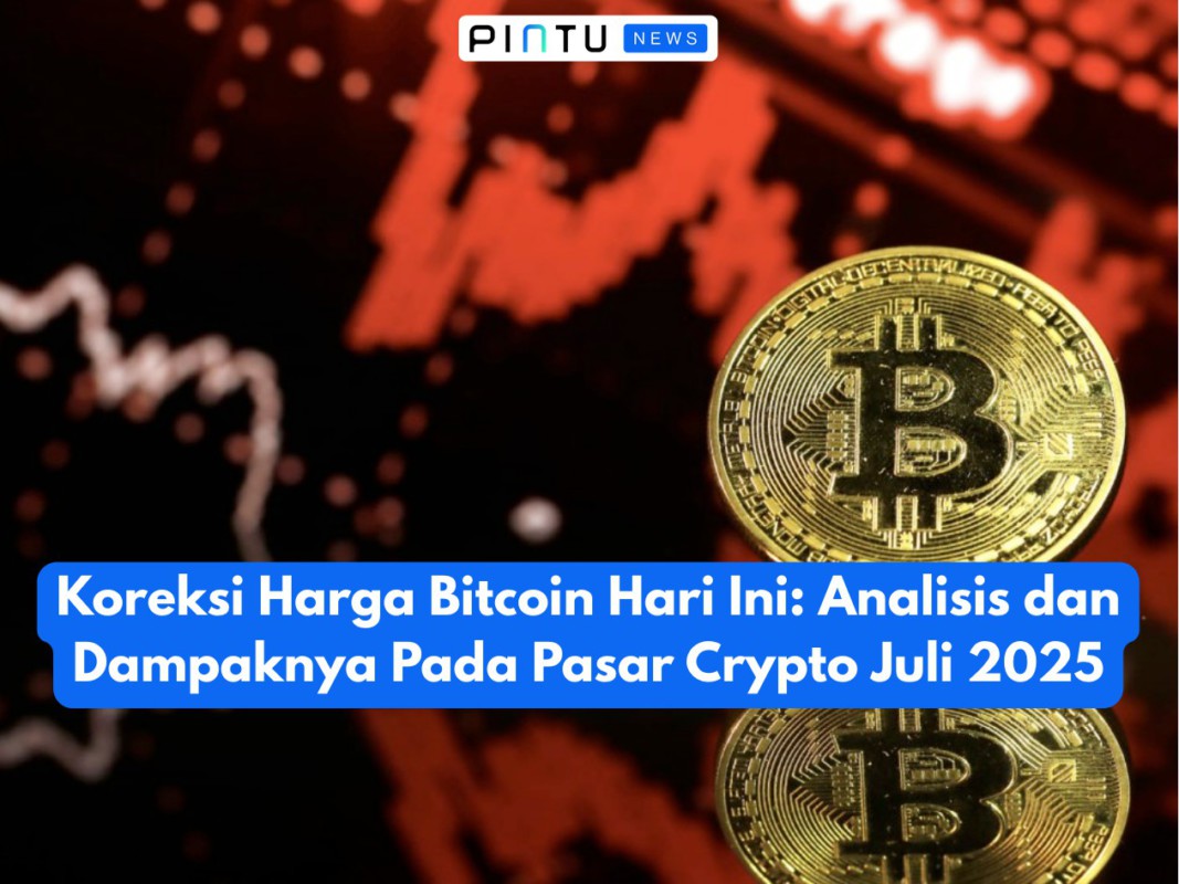 Gambar Bitcoin Price Correction Today: Analysis and Impact on Crypto Market July 2025