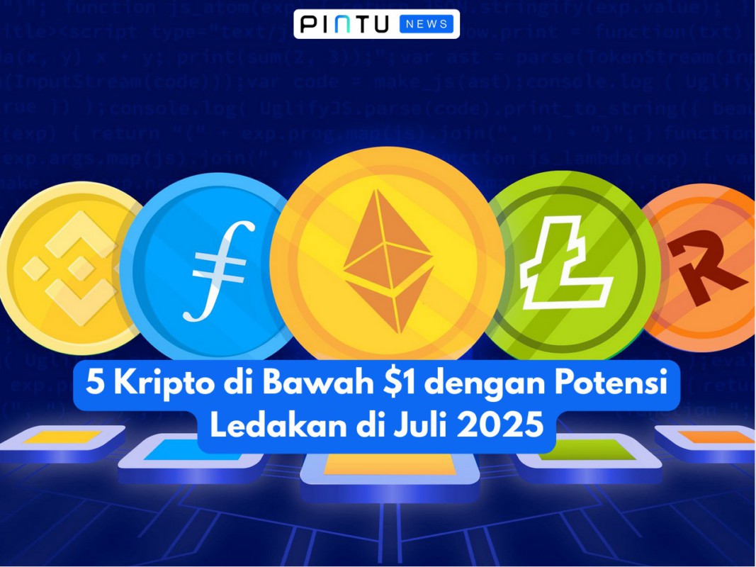 Gambar 5 Cryptos Under $1 with Explosive Potential in July 2025