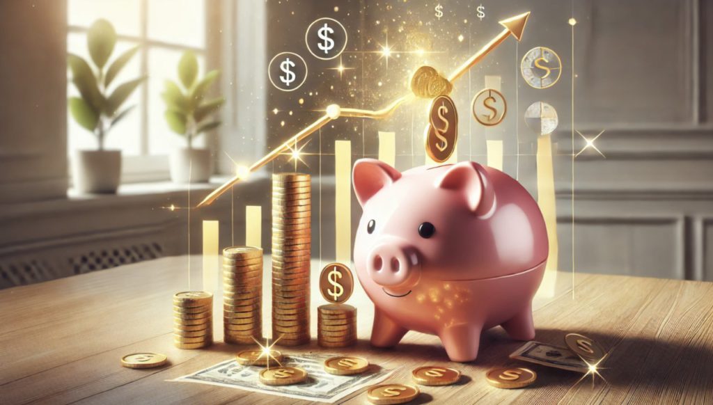 disadvantages of saving in a piggy bank