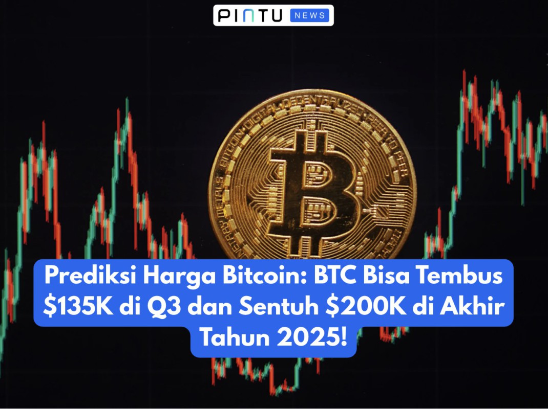 Prediksi Harga Bitcoin: BTC Bisa Tembus $135K di Q3 dan Sentuh $200K di Akhir Tahun 2025!