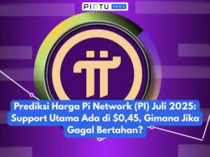 Prediksi Harga Pi Network (PI) Juli 2025: Support Utama Ada di $0,45, Gimana Jika Gagal Bertahan?