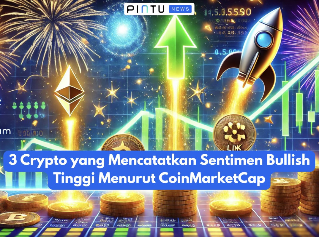 Gambar 3 Crypto yang Mencatatkan Sentimen Bullish Tinggi Menurut CoinMarketCap