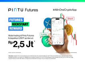 [KUOTA HABIS] Futures Kickstart Reward: Mulai Trading di Pintu Futures, Dapatkan USDT senilai s.d. Rp2,5 juta!