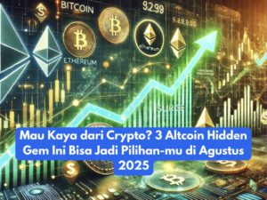 Mau Kaya dari Crypto? 3 Altcoin Hidden Gem Ini Bisa Jadi Pilihan-mu di Agustus 2025