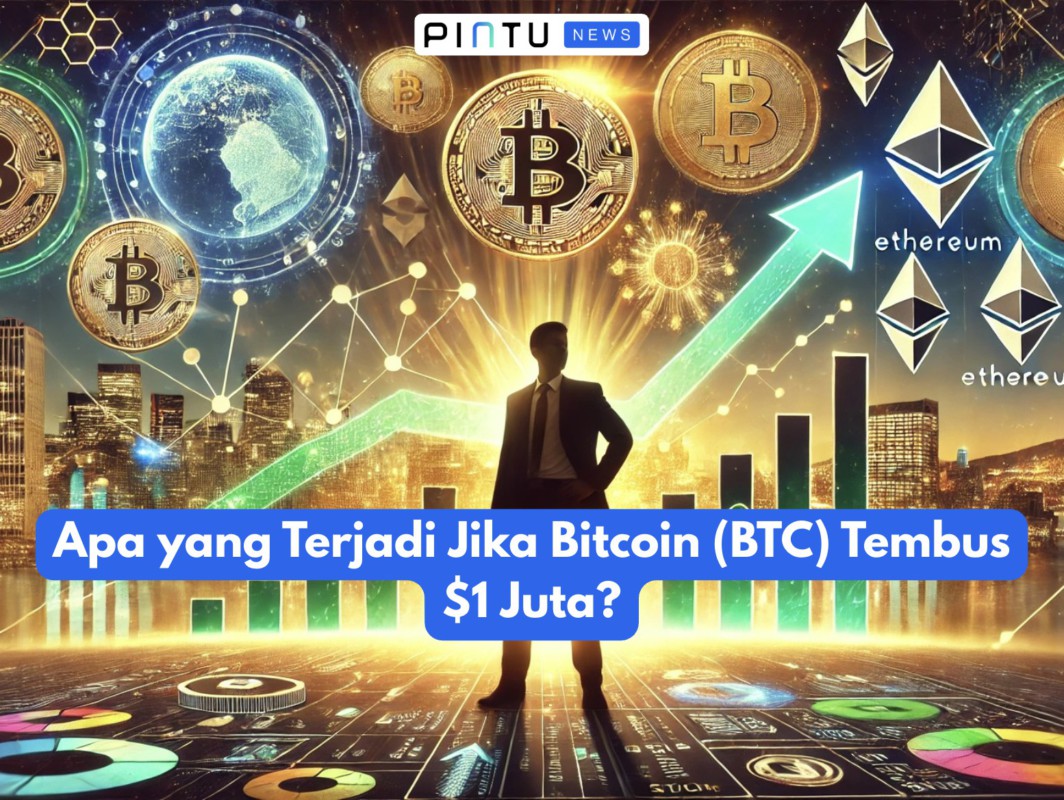 Apa yang Terjadi Jika Bitcoin (BTC) Tembus $1 Juta?