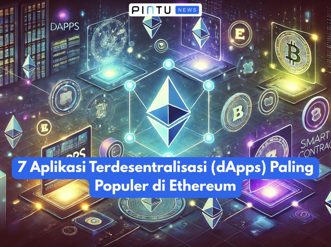 Gambar 7 Aplikasi Terdesentralisasi (dApps) Paling Populer di Ethereum