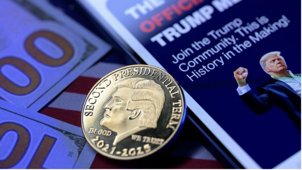 harga awal rilis trump crypto