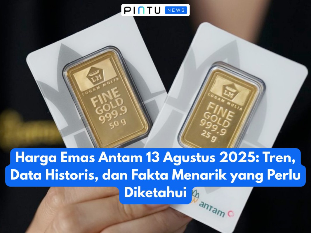 Gambar Harga Emas Antam 13 Agustus 2025: Tren, Data Historis, dan Fakta Menarik yang Perlu Diketahui